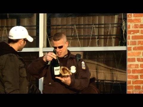 Epic Prank On Cops - Drinking In Public