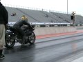 9 second Black Bmw s1000RR motorcycle