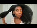 Blow Drying Without Heat! Heatless Blow Out | Natural Hair