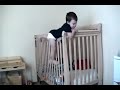 Funny Ninja Baby Escapes Crib - Amazing. www.youtube.com/desifuntube