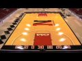 Matthews Arena - Basketball Floor TimeLapse Video