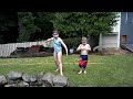 Joyous sprinkler!