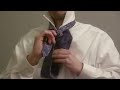 How to Tie a Tie (Mirrored / Slowly) - Full Windsor Knot