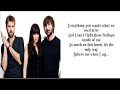 Lady Antebellum - All For Love lyrics