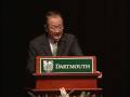Introduction of Jim Yong Kim as 17th President of Dartmouth