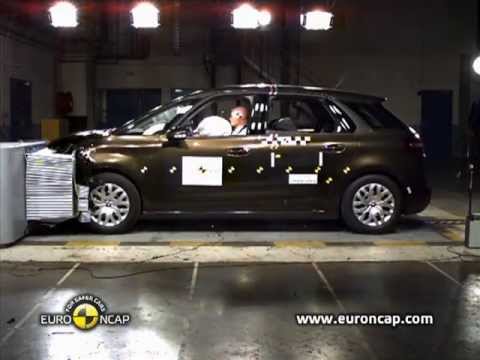Autoperiskop.cz  – Výjimečný pohled na auta - Citroën C4 Picasso – Crash test Euro NCAP