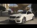 Mercedes-Benz C-Class Coupé AMG Driving Event May Sevilla 2011 Diamond White