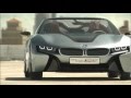 BMW i8 Spyder Concept driving footage at night