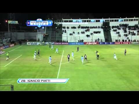 Gol de Piatti. Rafaela 0 - San Lorenzo 3. 8vos. de Final. Copa Argentina 2012/2013. FPT