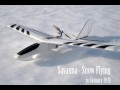 ラジコン飛行機 - 雪上飛行
