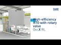 Oxi.X RL - High-efficiency RTO with rotary valve