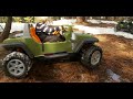 Power Wheels Off-Road Race - Dune Racer vs Jeep
