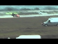 Underground Racing Twin Turbo Gallardo Crashes At 200+MPH Texas Mile