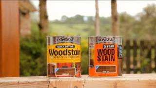 ronseal outdoor wood stain