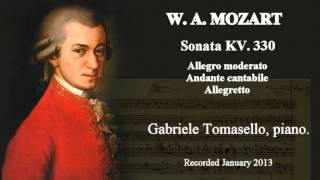 Mozart K. 330 ピアノソナタ第10番 ハ長調 K.330 - Gabriele
