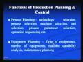 Mod-1 Lec-1 Production Planning and Control