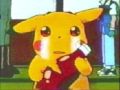 Pikachu Eating Ketchup