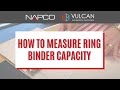 How to Measure a Binder 