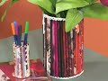 Magazine Roll-up Crafts