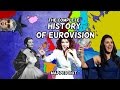 The Complete History of Eurovision - 1956-2017 Mapped Out Every Year, Country and Winning Song