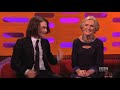 DANIEL RADCLIFFE's New Long Hair - The Graham Norton Show on BBC AMERICA
