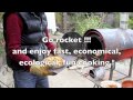 Rocket stove oven