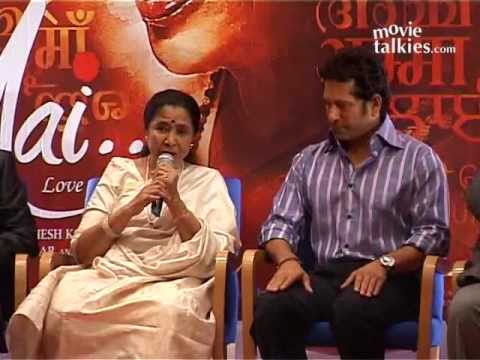 Sachin Tendulkar Launches The Music Of Asha Bhosle's Acting Debut 'Mai' Sachin Tendulkar Launches The Music Of Asha Bhosle's Acting Debut 'Mai'
