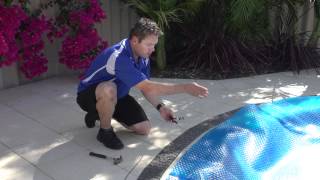 Easy DIY Pool Cover Reel - How To Install and Use - Roll Up Your