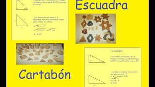 Cómo hacer una escuadra y un cartabón para corte de madera