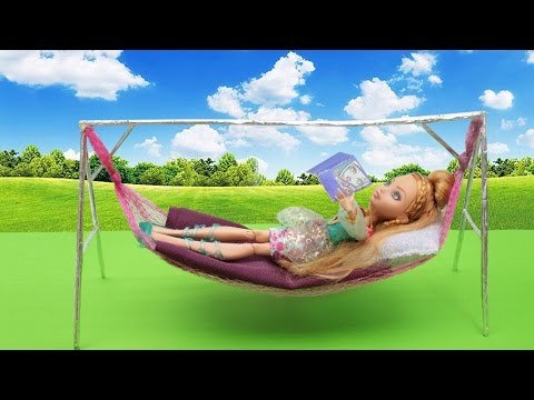 Как сделать гамак для куклы барби