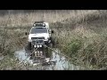Radio control Ford F350 mud in the taiga Tamiya 4x4