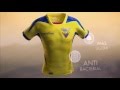 Video: Trikot Ecuador Home fr die Fuball-Weltmeisterschaft 2014 in Brasilien von Marathon Sports im Video