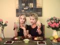 Healthy Eating: Healthy Mother and Daughter Dinner