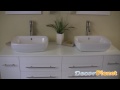 Bellezza Bathroom Vanity - White Finish - DecorPlanet.com