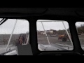 Halibut Fishing Charter drives onto trailer in Ninilchik, Alaska