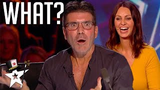 Top Magician RED BUZZED Herself and SHOCKS Simon Cowell on BGT | Got Talent Global