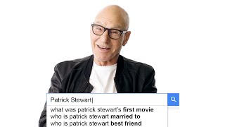 Patrick Stewart Answers the Web&#39;s Most Searched Questions | WIRED