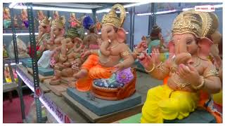 Mumbai में जोरों-शोरों से शुरू हुई Ganesh Chaturthi की तैयारी, गणेश प्रतिमाएं खरीदने उमड़े श्रद्धालु