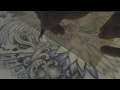Guardian Angel Half Sleeve Tattoo Design - Speed Drawing
