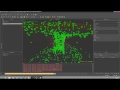 Realflow 5 & C4D Tutorials - Liquid Text Vortex
