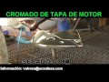 COMO CROMAR PARTES DE AUTOS