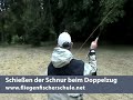 Schießen der Schnur beim Doppelzug, Shooting the Flyline on the Doublehauling