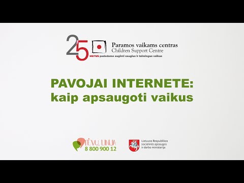 Paramos vaikams centras. Pavojai internete: kaip apsaugoti vaikus