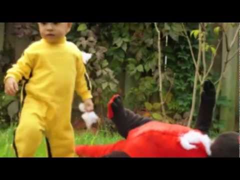 Dragon Baby - Kill Bill Baby Fights Dragon zzouCCHnu6U