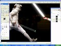 איך להכין LightSaber(חרב אור) ב-GIMP