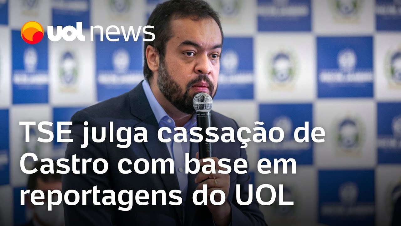 TSE começa a julgar cassação do governador Cláudio Castro baseada em reportagens do UOL TV Online TSE começa a julgar cassação do governador Cláudio Castro baseada em reportagens do UOL