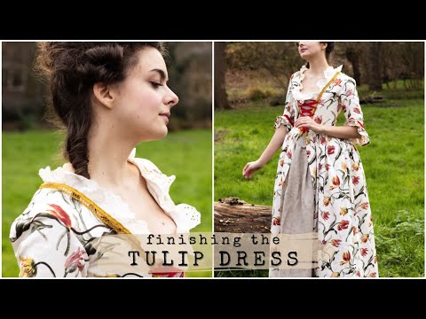 Video: I Made An 18th Century Dress Out Of IKEA Fabric 🧵 It's Done!