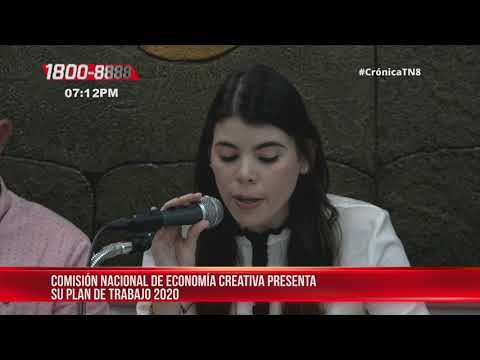 Comisión de Economía Creativa presenta planes 2020 para Nicaragua