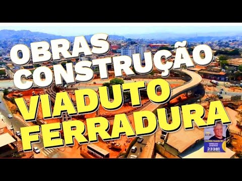 OBRAS CONSTRUÇÃO VIADUTO ESTILO FERRADURA/ WALDOMIRO LOBO CIDADE BELO HORIZONTE MINAS GERAIS BRASIL.