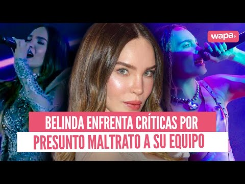 BELINDA es ACUSADA por TRATAR MAL a miembros de su STAFF en POLÉMICO VÍDEO VIRAL de CONCIERTO